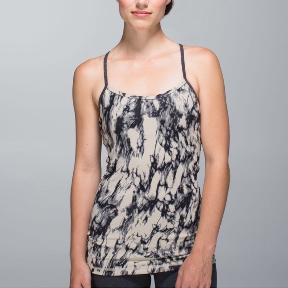 Lululemon Workout Tank - Marble Print